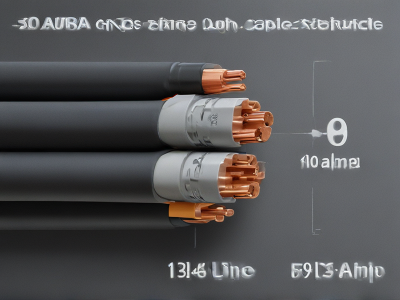 50 amp range cable