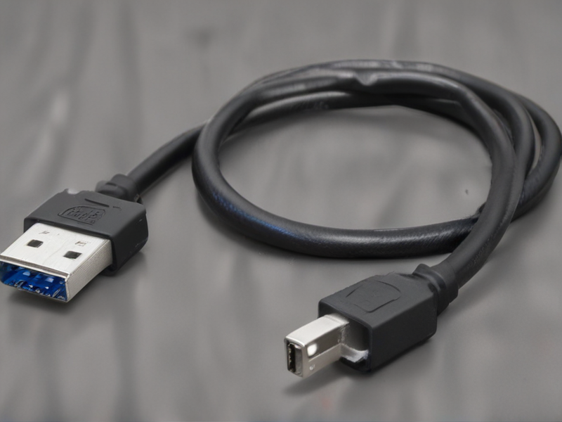 90 degree usb-a cable