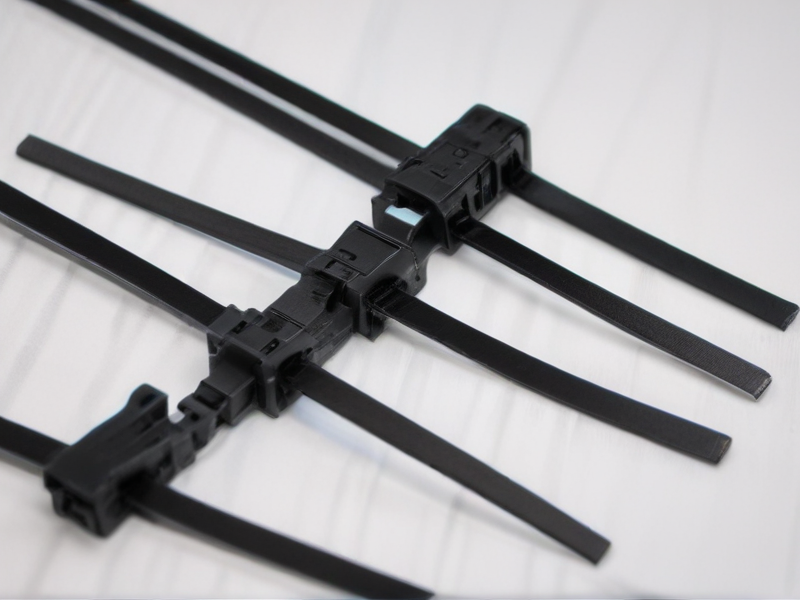 black cable ties